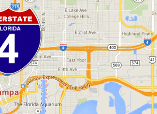 I-4/Selmon Expressway Connector Lane Closure June 15 Thru 18 I-4 Florida Construction | I-4 Exit Guide
