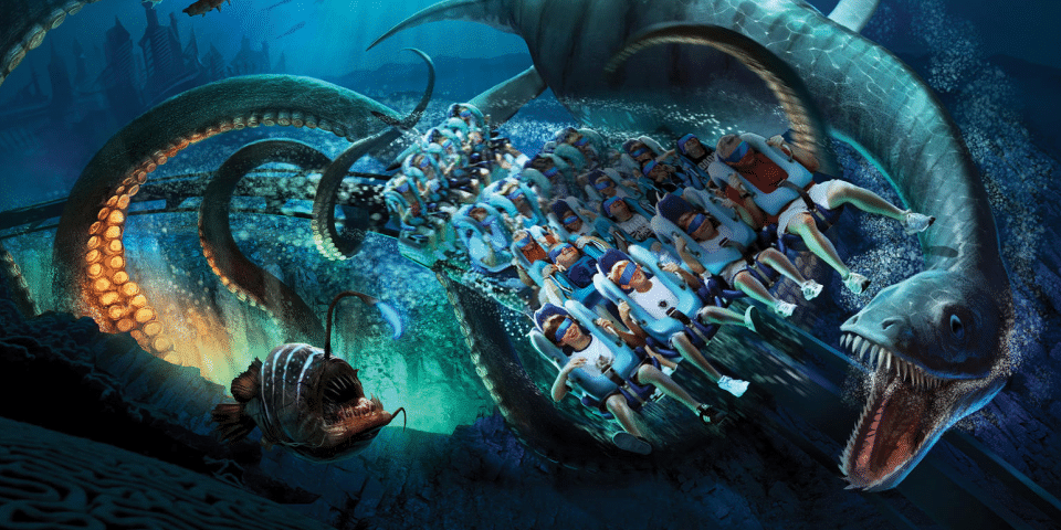 SeaWorld - Orlando, FL 1 Seaworld Orlando - Kraken | I-4 Exit Guide