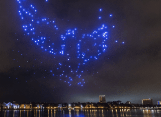 Disney Springs Holiday Drones | I-4 Exit Guide