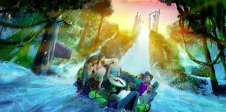Infiniti Falls - Seaworld Orlando | I-4 Exit Guide