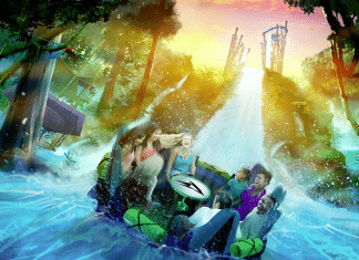 Infiniti Falls - Seaworld Orlando | I-4 Exit Guide
