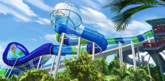Ray Rush Waterslide at Seaworld Orlando