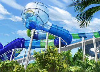 Ray Rush Waterslide at Seaworld Orlando
