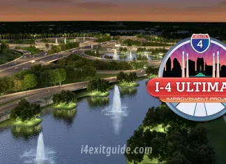 Ramp, Lane Closures, Traffic Delays for I-4 Work in Orlando Thru January 1, 2022 Orlando I-4 Construction | I-4 Exit Guide