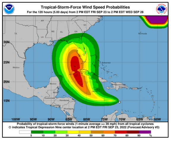 Weather map