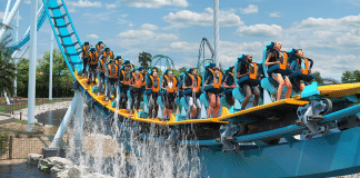 Pipeline Surf Coaster | Seaworld Orlando | I-4 Exit Guide