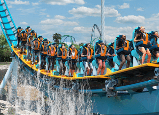 Pipeline Surf Coaster | Seaworld Orlando | I-4 Exit Guide